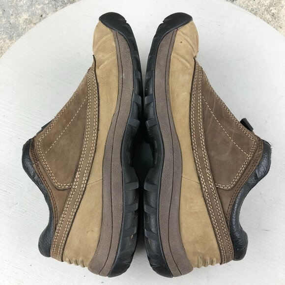 Timberland Women's Size 6.5M Canard Brown Genuine Leather Front Zip Ankle Boots - Picture 9 of 15